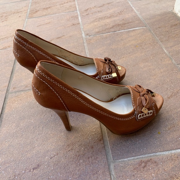 Y2K Nine West Brown Pumps - Picture 5 of 10